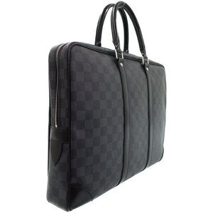 Louis Vuitton Business Damier Graphite Bag Porte Voyage Black Document